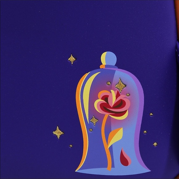 Loungefly Beauty and the Beast Mini Backpack - Picture 7 of 7